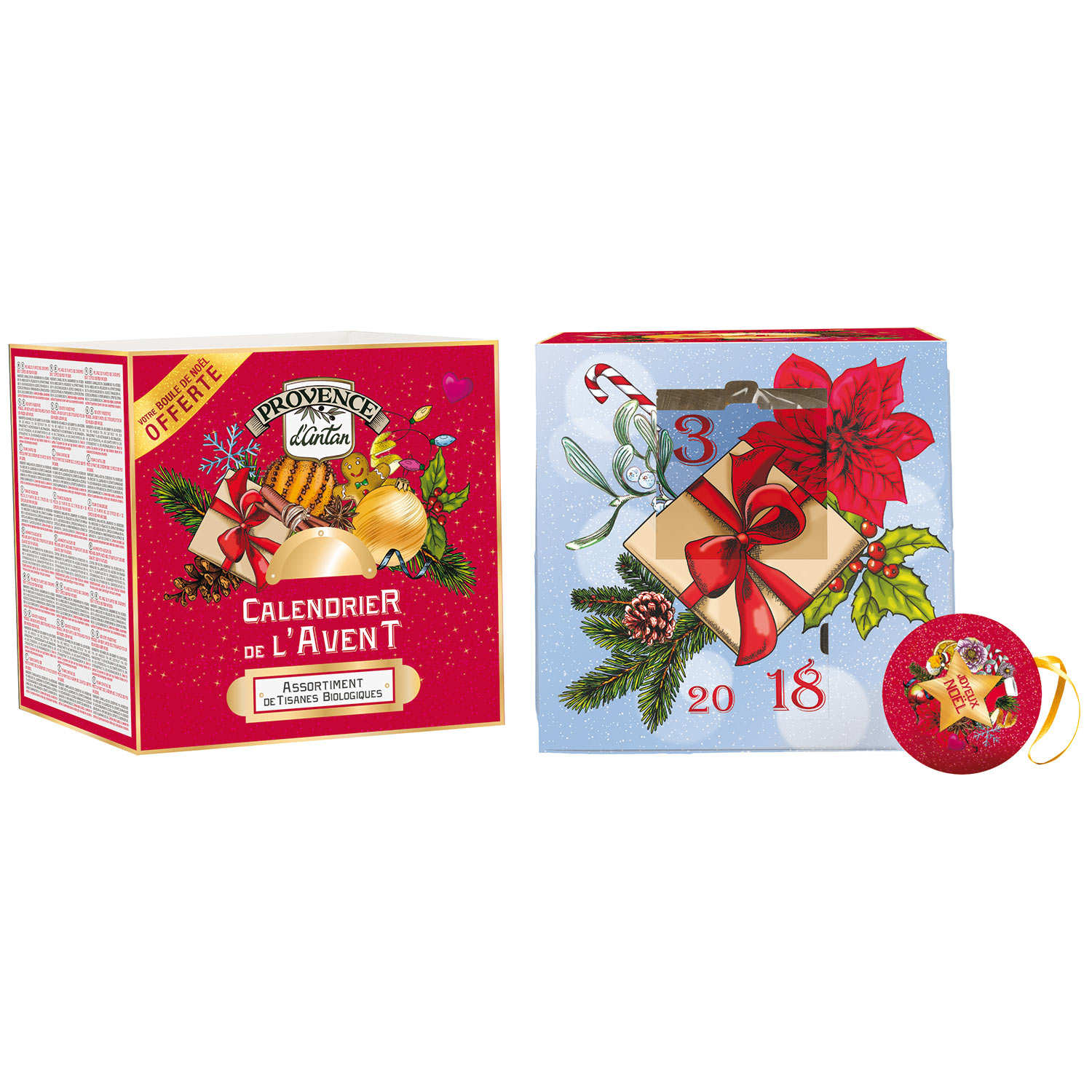 Organic Herbal Tea Advent Calendar Provence D Antan Provence D Antan