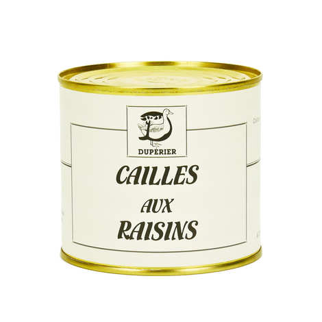 Duperier et fils - Cailles aux raisins