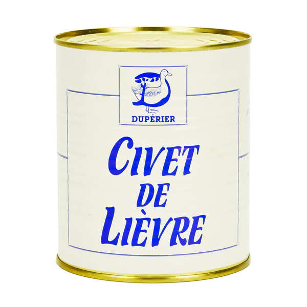 Civet de lièvre au vin - Duperier et fils