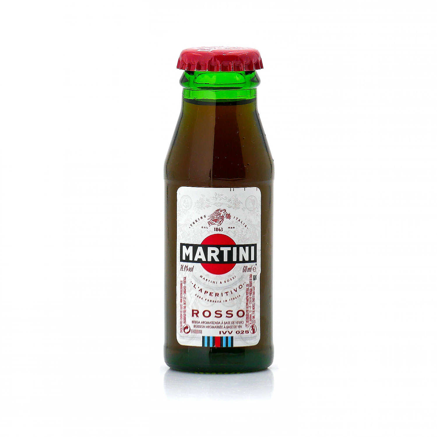 Sample bottle of Martini Red 14,4 Martini