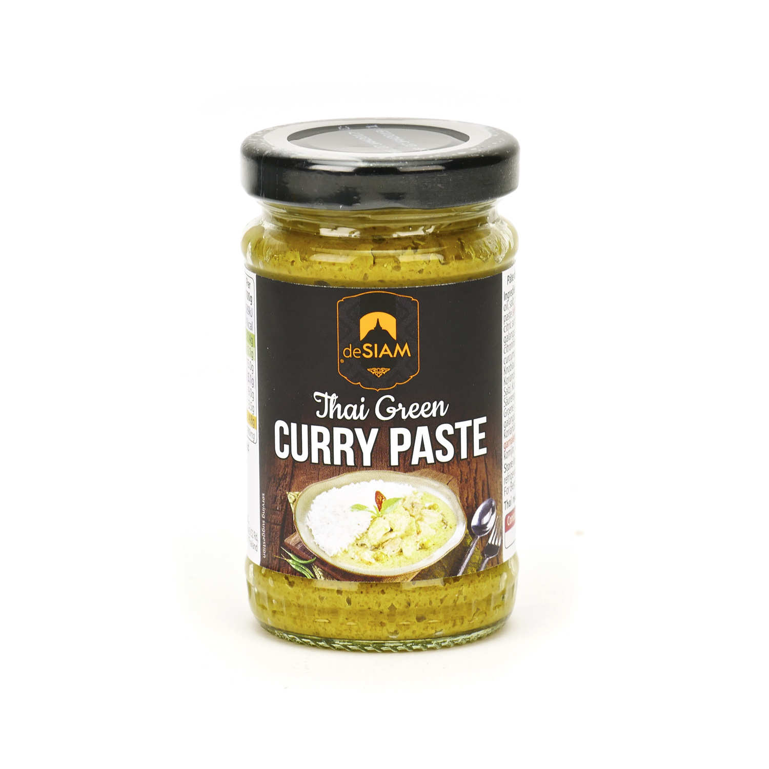 Siam Green Thai Curry paste. De Siam Green Thai Curry paste. Without past