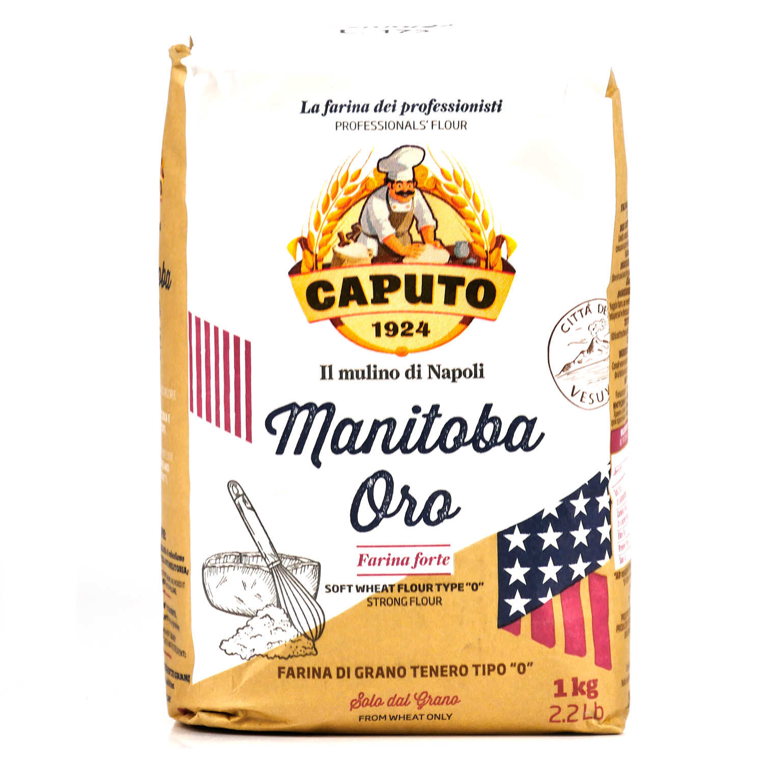 Farino Oro Manitoba 1 Kg caputo - FOODEXPLORE