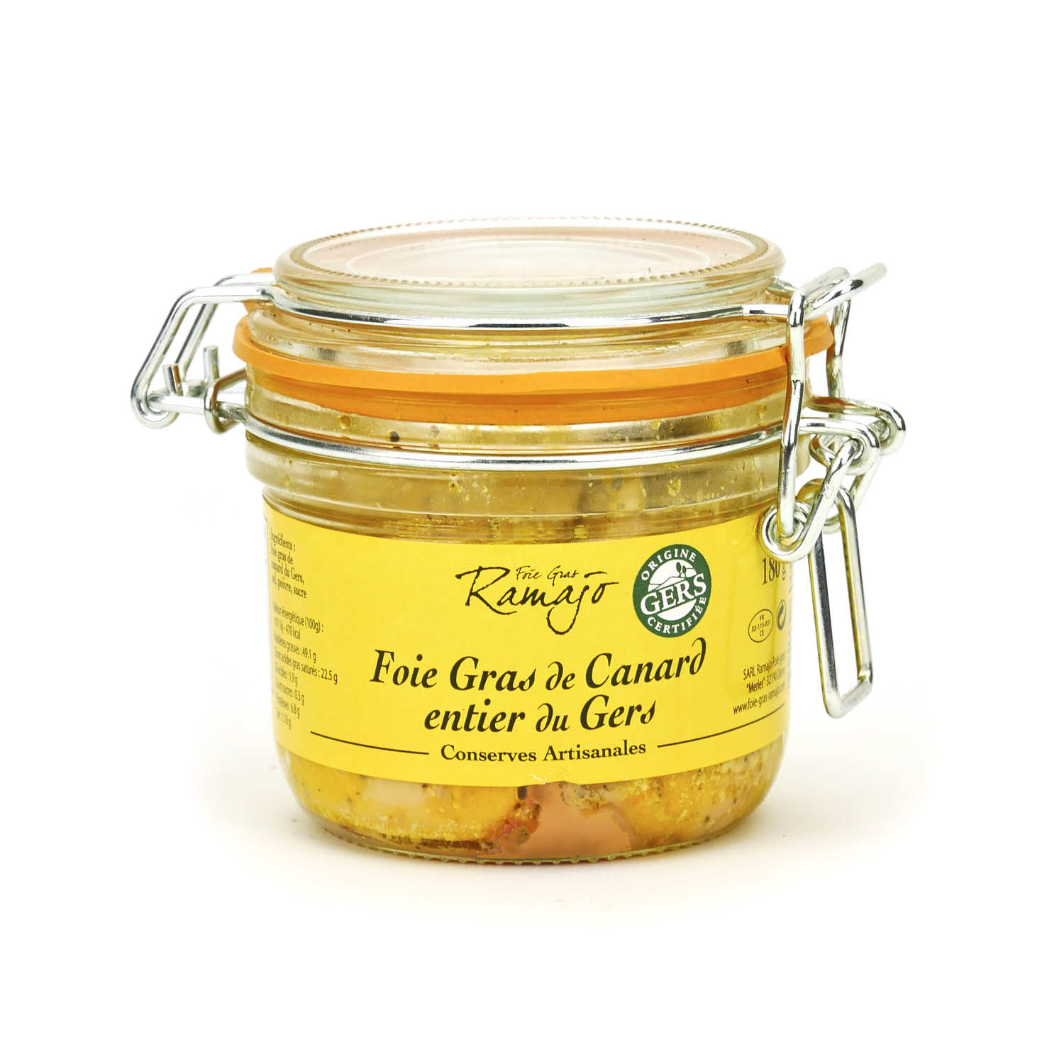 Whole Duck Foie Gras from Gers - South of France - SARL Ramajo Foie Gras