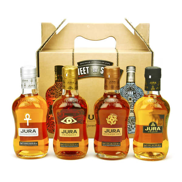 Coffret cadeau whisky jura 4 x 20cl - coffret 4x20cl