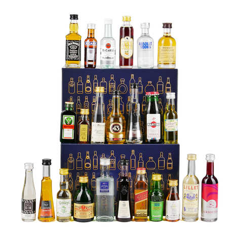 Collection de mignonette alcool: Cahier collectionneur à compléter pour 600  petites bouteilles