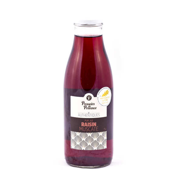 Pur jus de raisin muscaté - bouteille 75cl