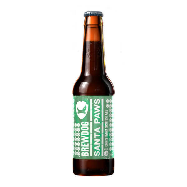 Boisson A Base De Rhum 5 Lettres Brewdog Santa Paws - Bière Scotch Ale 4,5% - Brasserie Brewdog