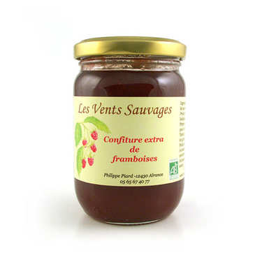 Organic raspberry jam - South of France Organic raspberry jam - South of France