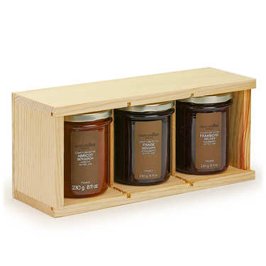 Coffret 3 confitures Alain Milliat Coffret 3 confitures Alain Milliat