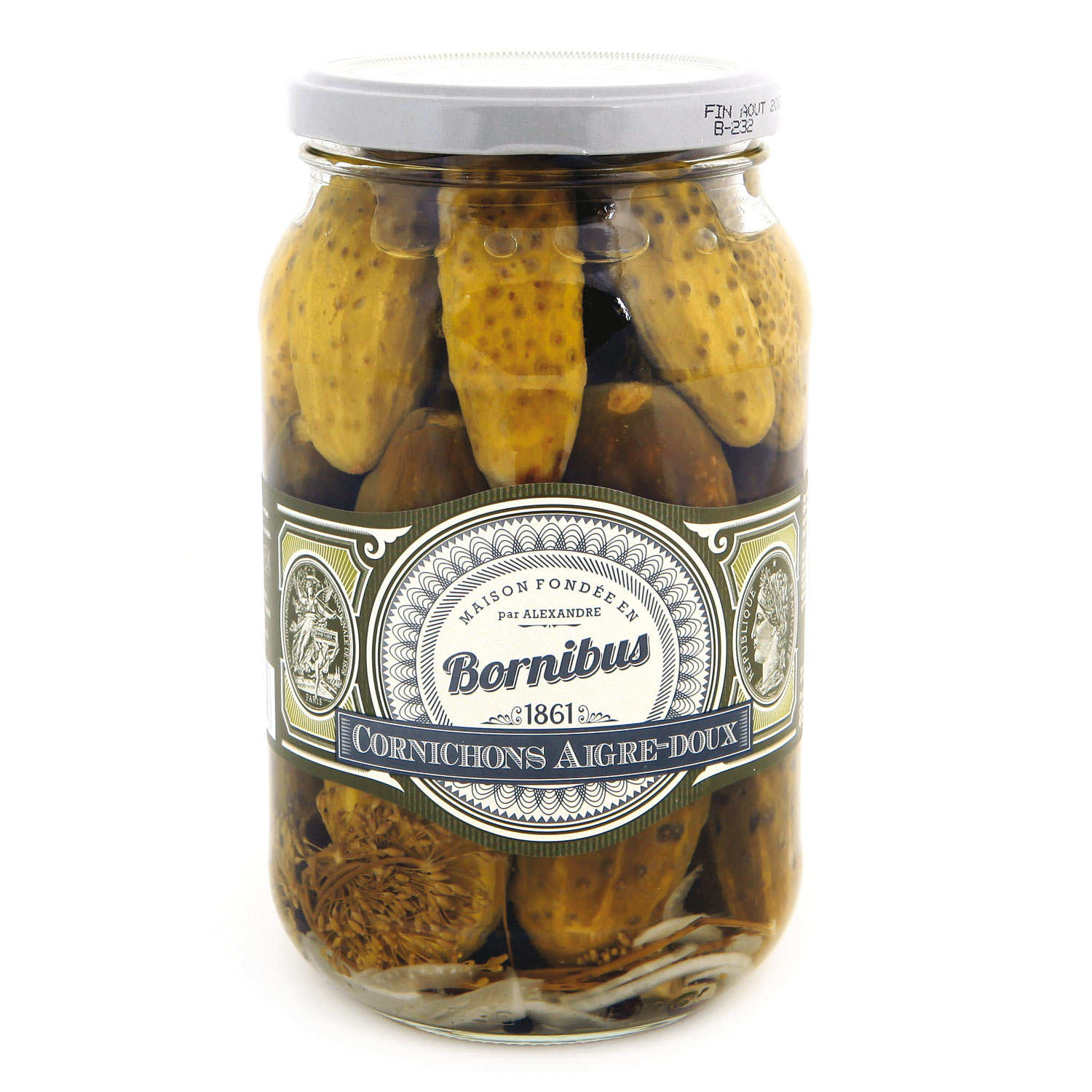 Large Sweet and Sour Pickles Bornibus