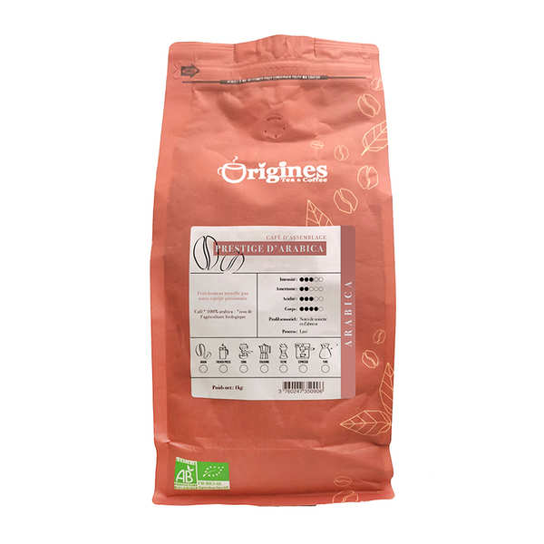 Café Doux Pur Arabica Bio Equitable Grains - Destination Bio