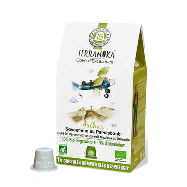 Oscar - Nespresso® compatible biodegradable organic coffee capsules - Terra  Moka