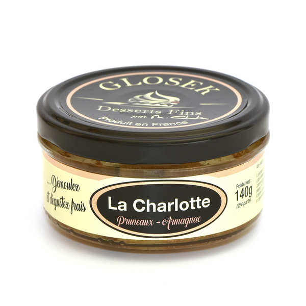 Charlotte de Gascogne aux pruneaux et à l'Armagnac - Pot de 140g