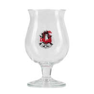 Verre à pied tulipe bière Duvel 33cl - BienManger