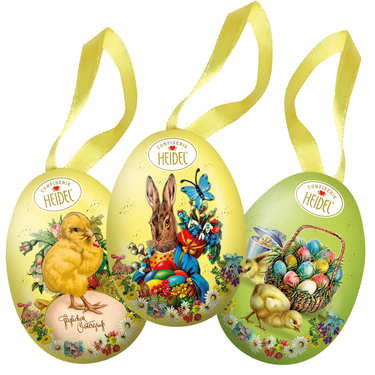 Little Decorated Egg Garnished with Milk Chocolates Little Decorated Egg Garnished with Milk Chocolates