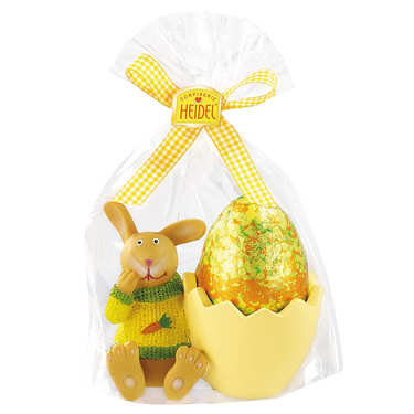 Egg Cup with a Milk Chocolate Egg Egg Cup with a Milk Chocolate Egg