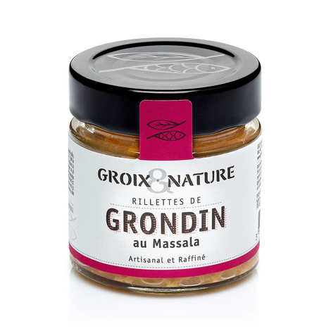 Groix & Nature - Rillettes de grondin au massala