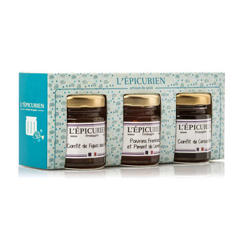 L'Epicurien - Coffret confits fromagers