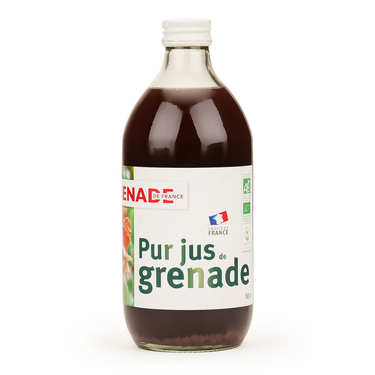 Pur jus de grenade de France vegan et bio Pur jus de grenade de France vegan et bio