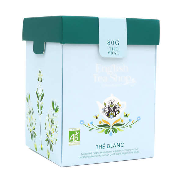 Organic White Tea in bulk (Tin) English Tea Shop