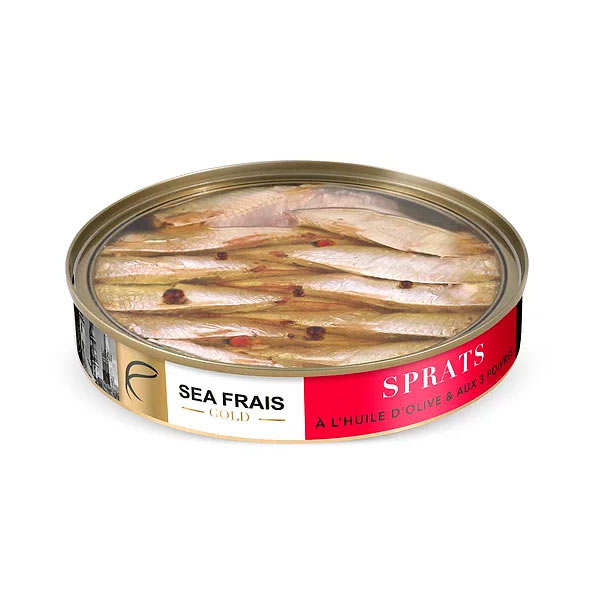 Sprats aux 3 poivres - boîte 120g