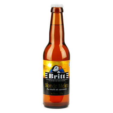 Britt Blonde Melen - Bière Bretonne au malt et sarrasin 6% Britt Blonde Melen - Bière Bretonne au malt et sarrasin 6%