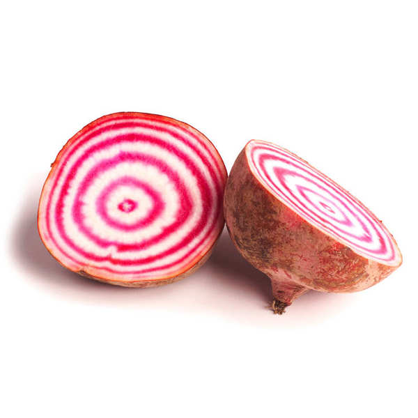 Betterave chioggia  bio - La pièce (50g minimum)