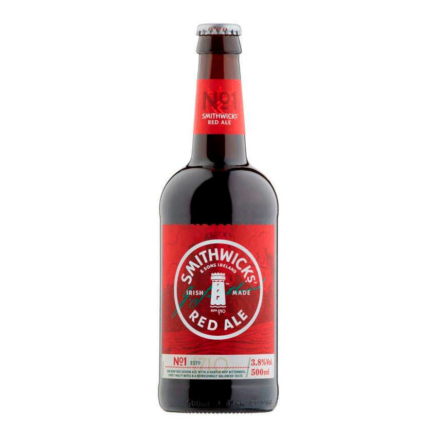 Smithwicks Superior Red Ale bière irlandaise 3.8 St Francis Abbey Smithwicks Superior Red Ale bière irlandaise 3.8 St Francis Abbey