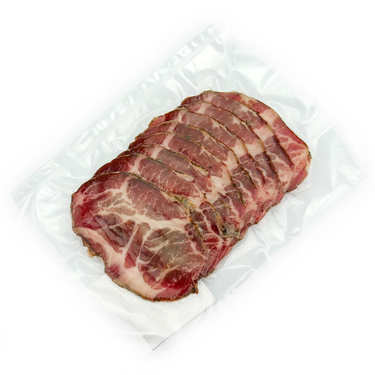 Coppa fermière tranchée du Cantal sans nitrites Coppa fermière tranchée du Cantal sans nitrites