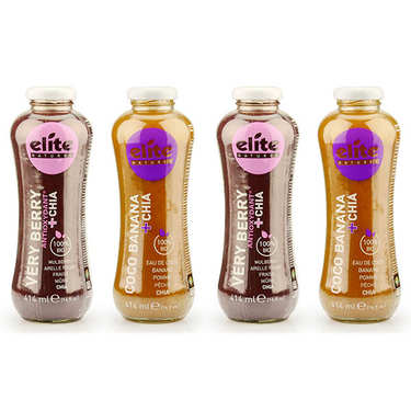 Assortiment de jus detox bio au chia Elite Naturel Assortiment de jus detox bio au chia Elite Naturel