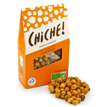 Organic Chikpeas to Crunch - Cumin and Poppy Organic Chikpeas to Crunch - Cumin and Poppy