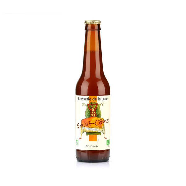 Saint côme - bière blonde bio 5.5% - bouteille 33cl
