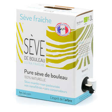Sève de bouleau fraîche bio des Alpes et du Jura Sève de bouleau fraîche bio des Alpes et du Jura