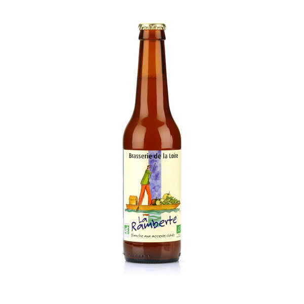 La ramberte - bière blanche à la pomme bio 4.4% - bouteille 33cl