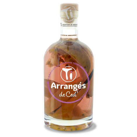 Les rhums de Ced' - Punch au rhum arrangé carambole passion 32%