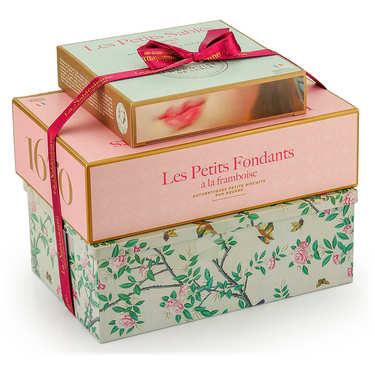 Sablé Shortbread and Fondants Assortment 'Le fondant framboise' Sablé Shortbread and Fondants Assortment 'Le fondant framboise'
