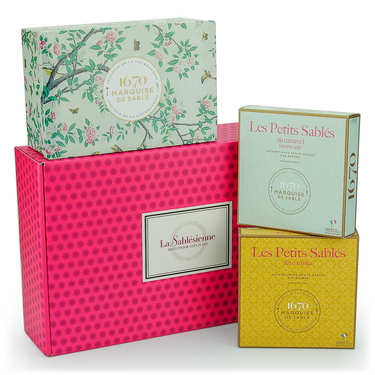 Petits Sablés 1670 Box - Sablés Shortbread Assortment Petits Sablés 1670 Box - Sablés Shortbread Assortment