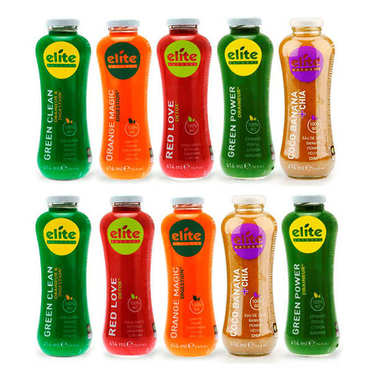 Assortiment premium jus detox bio Elite Naturel Assortiment premium jus detox bio Elite Naturel