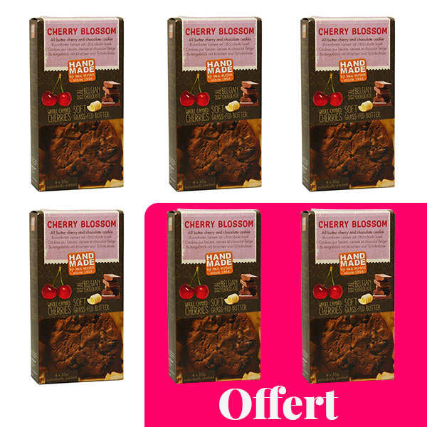 Butter Cookies With Cherry and Chocolate 4 + 2 free Van Strien