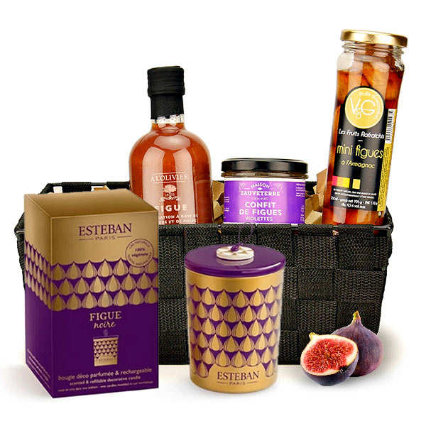 Scented Fig Gift Basket BienManger Paniers Garnis