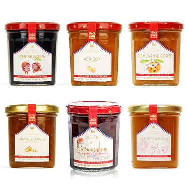 Assortiment découverte des confitures Francis Miot Assortiment découverte des confitures Francis Miot