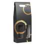 Cartboard Suitcase 2 Bottles - Black Decoration