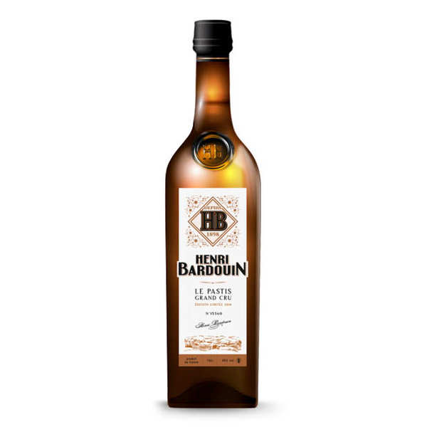 Pastis Henri Bardouin 45% - Bouteille 70cl - Edition limitée
