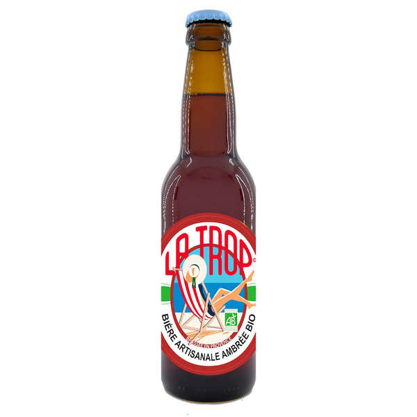La trop - bière ambrée de provence 6.6% - bouteille 33cl