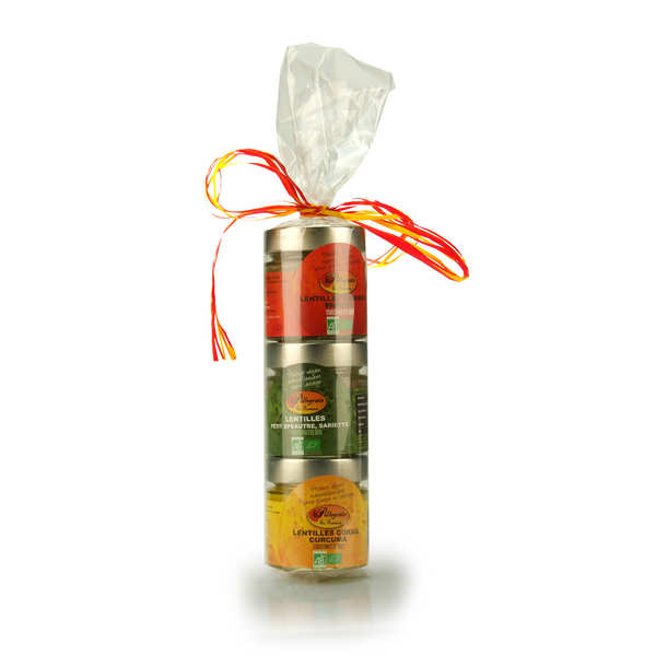 Assortiment de 3 tartinables bio à tartiner - 3 verrines de 100g
