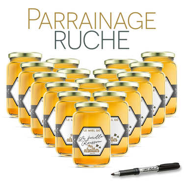 Parrainer une ruche de l'Aude miel de montagne - récolte 2019 Parrainer une ruche de l'Aude miel de montagne - récolte 2019