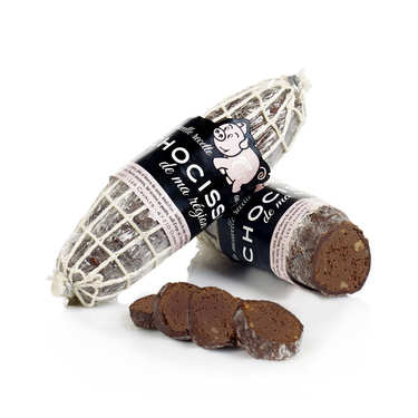 Dark Chocolate Sausage Dark Chocolate Sausage