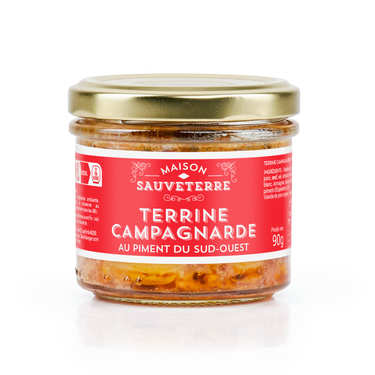 Terrine campagnarde au piment d'Espelette Terrine campagnarde au piment d'Espelette