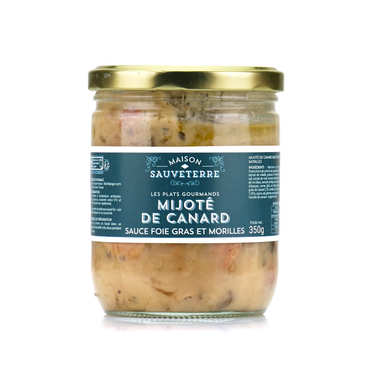 Mijoté de canard sauce foie gras et morilles Mijoté de canard sauce foie gras et morilles