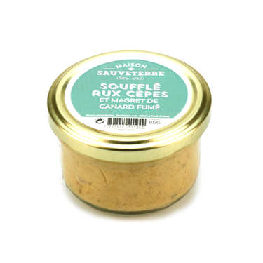 Soufflé aux cèpes et magret de canard fumé Soufflé aux cèpes et magret de canard fumé